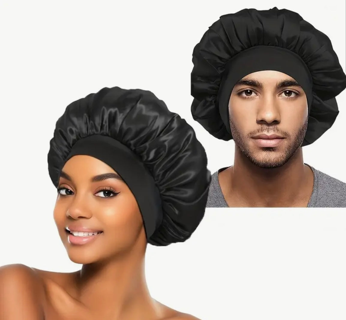 Satin Bonnet voor mannen en vrouwen.