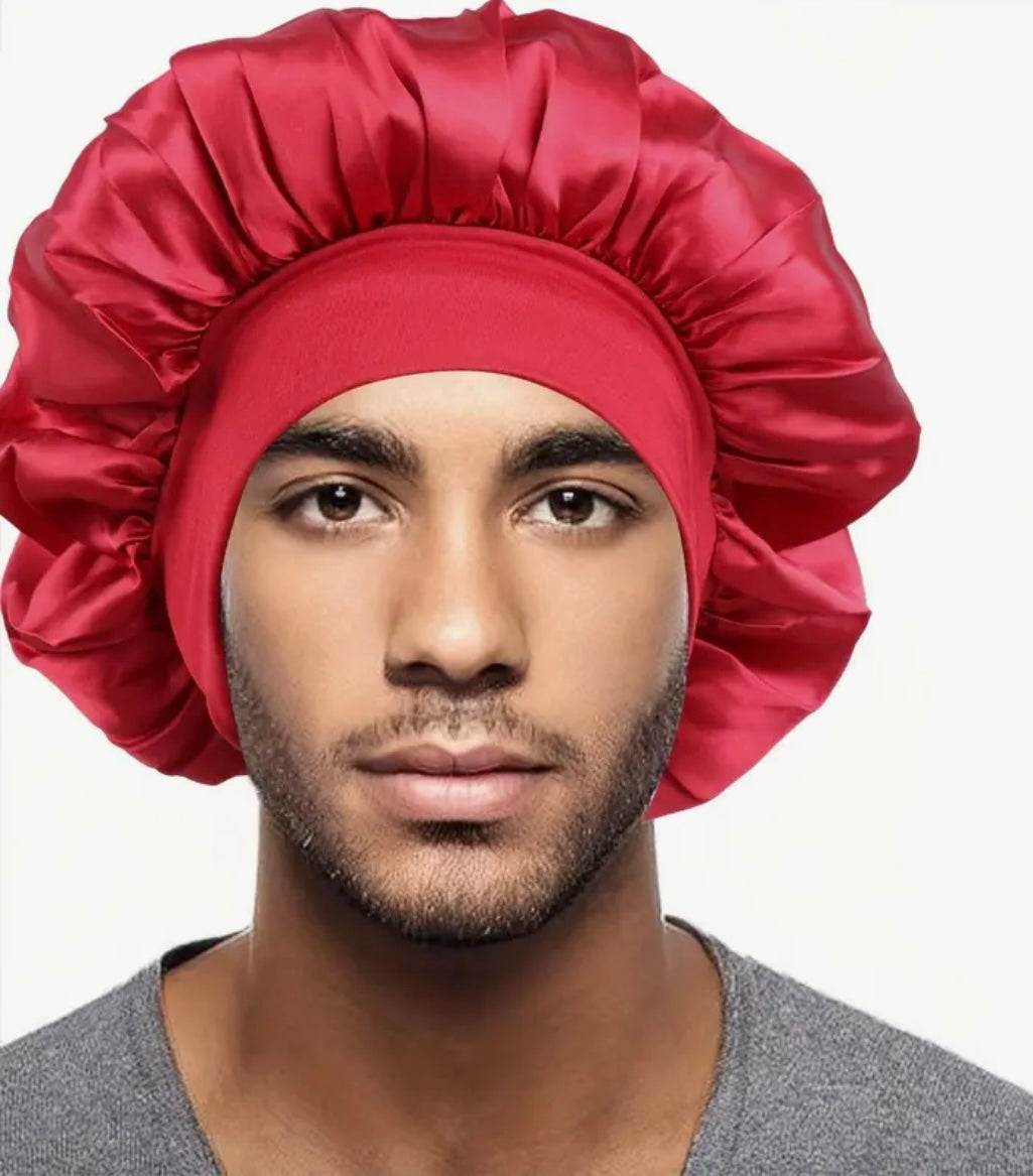 Satin Bonnet voor mannen en vrouwen.