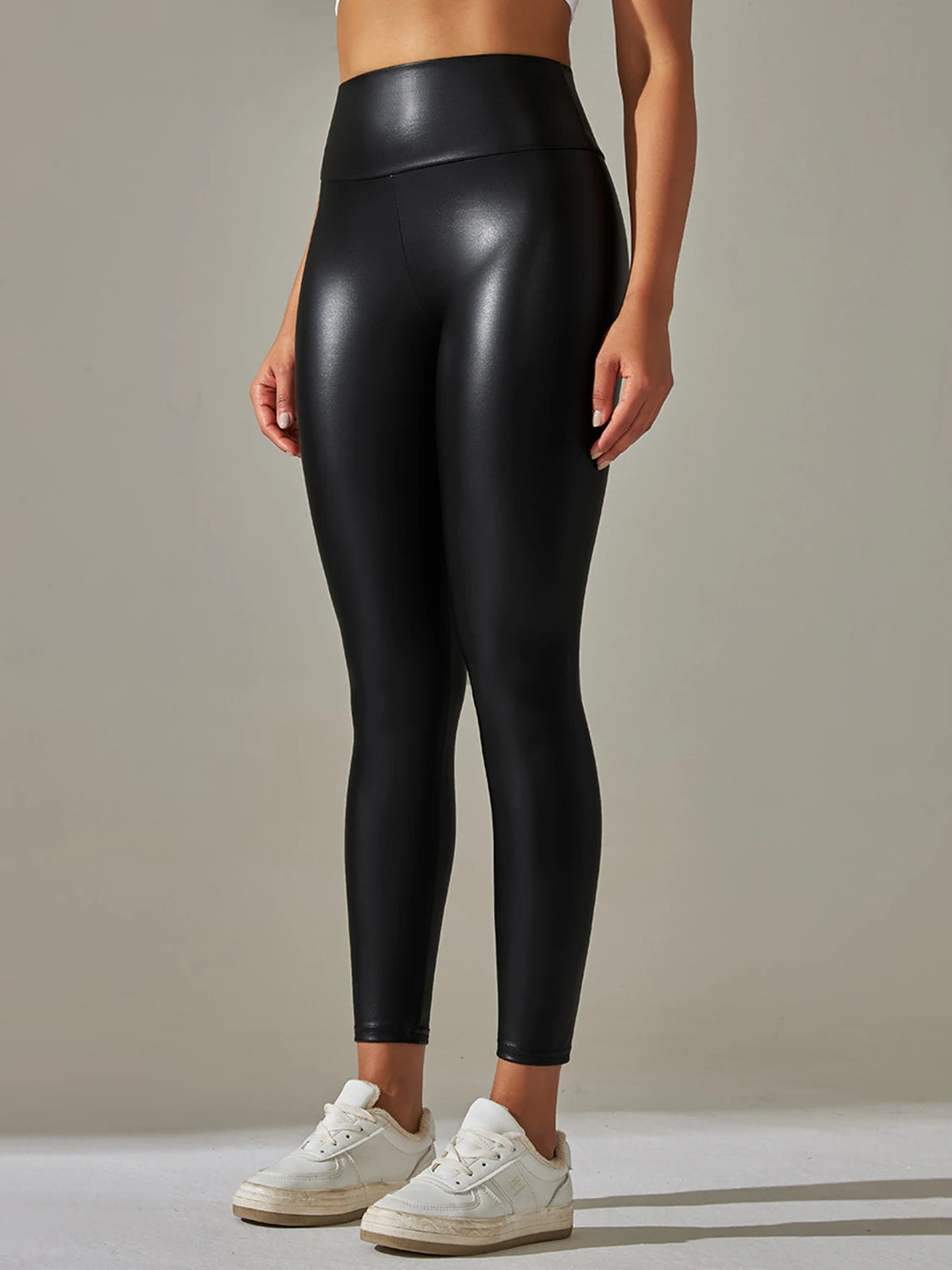 Metallic Glanzende Skinny Legging!