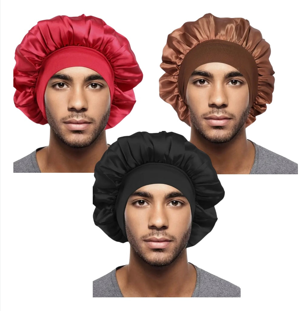 Satin Bonnet voor mannen en vrouwen.